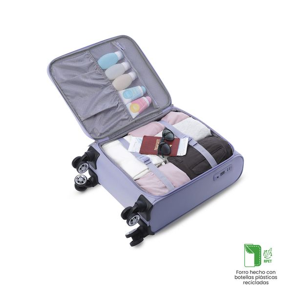 Maleta de 10 kilos 360 Liviana Pequena para Mujer