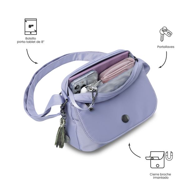 Bolso Porta Tableta 8 Corneana para Mujer