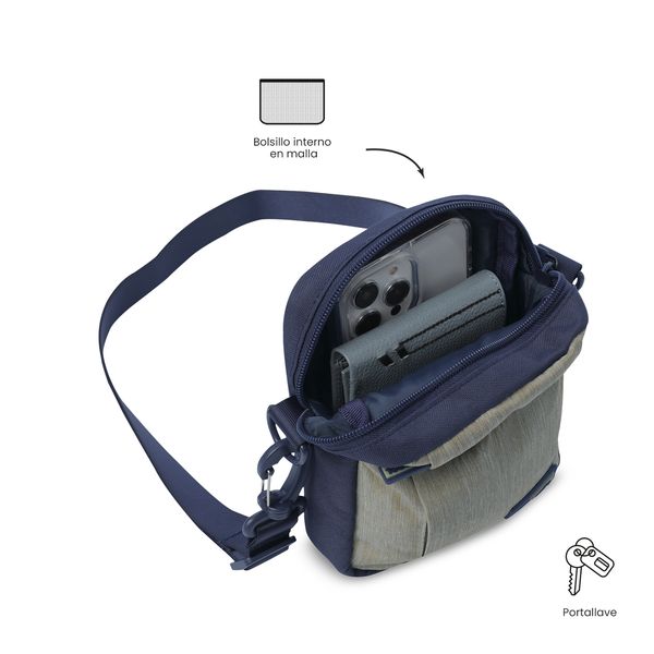 Bolso Balao 30 tipo Crossbody Pequeno para Hombre