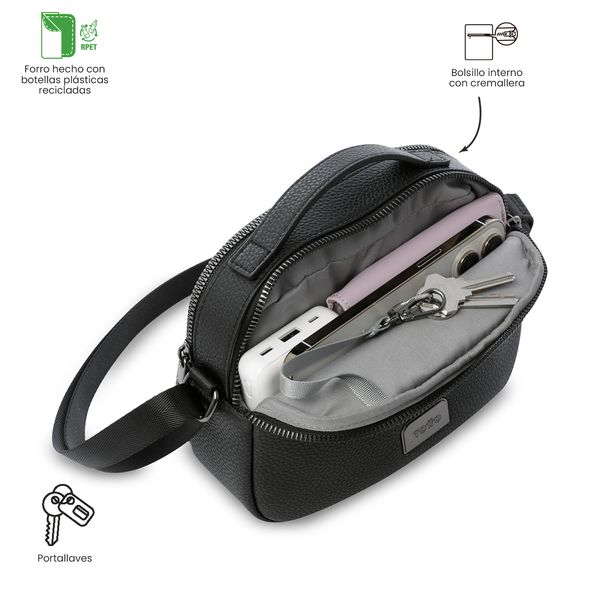 Bolso Smooth Lira tipo Crossbody Pequeno para Mujer