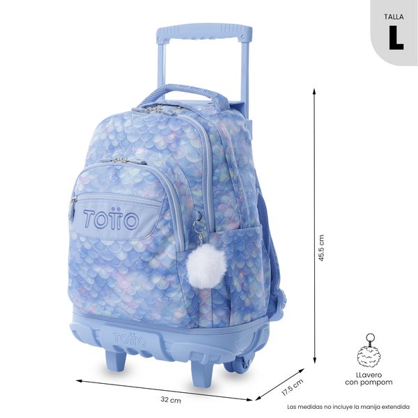 Maleta Nina con ruedas Porta PC 154 Renglon para Nina