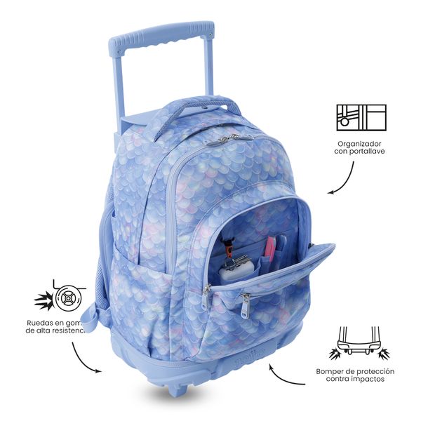 Maleta Nina con ruedas Porta PC 154 Renglon para Nina