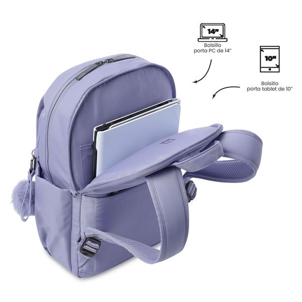 Morral Ejecutivo Porta PC 14 Adelaide 1 20 para Mujer