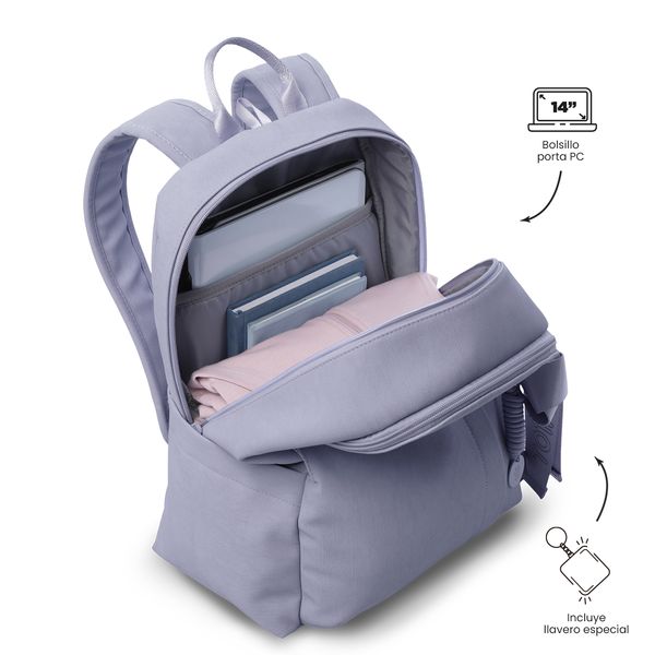 Morral Ejecutivo Porta PC 14 Bow para Mujer