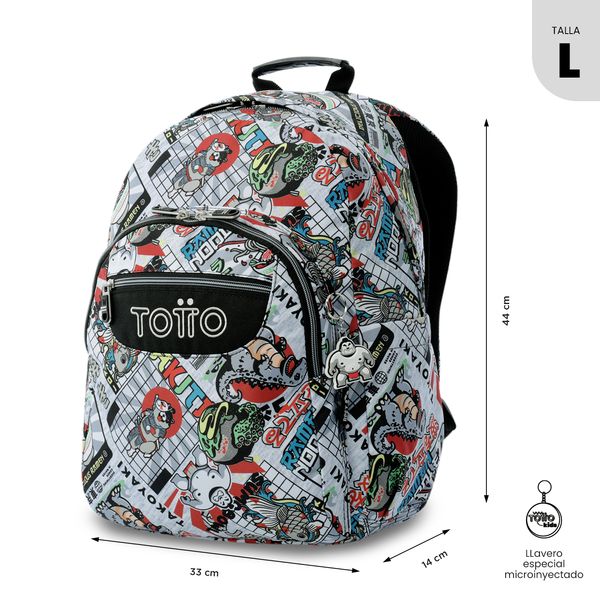 Morral Juvenil Porta PC 14 Acuarela para Hombre