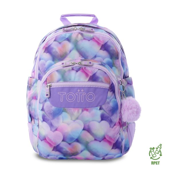 Morral Juvenil Porta PC 14 Rayol Glitter para Mujer