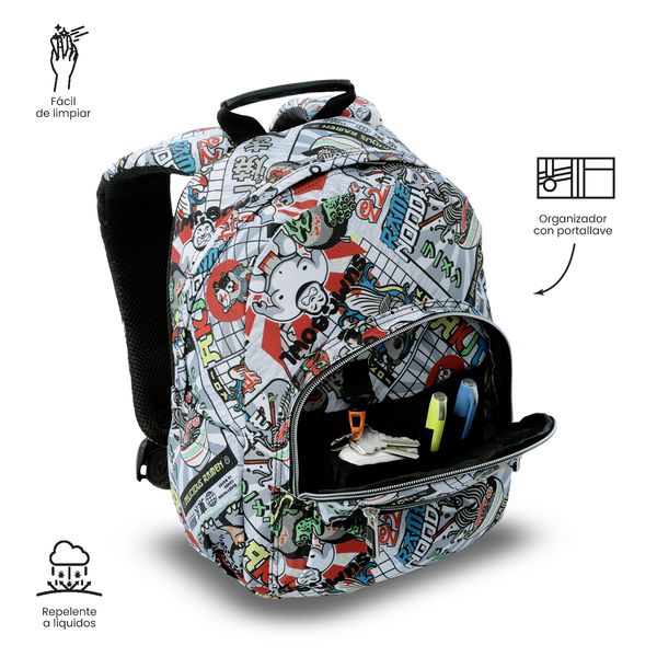 Morral Juvenil Tempera Pequeno para Hombre