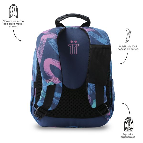 Morral Juvenil Tempera Pequeno para Mujer