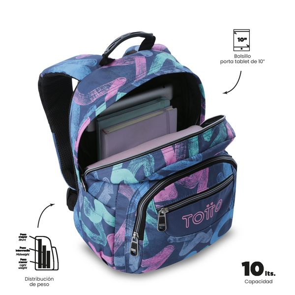 Morral Juvenil Tempera Pequeno para Mujer