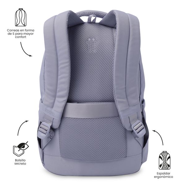 Morral Universitario Steif Nara Porta PC 14 para Mujer