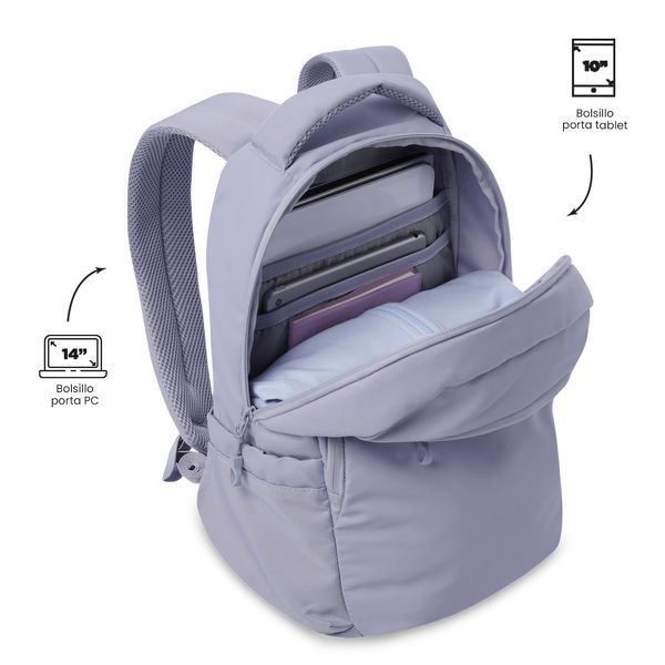 Morral Universitario Steif Nara Porta PC 14 para Mujer