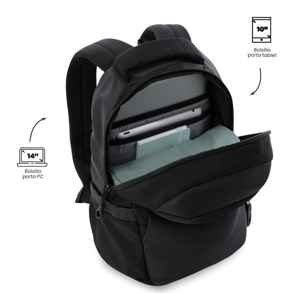 Morral Universitario Steif Nara Unisex Porta PC 14 Unisex