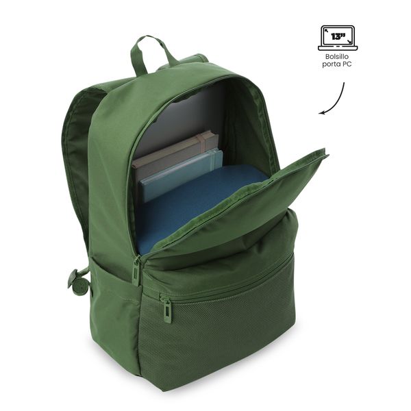 Morral Universitario Porta PC 13 Dragonar 20 para Hombre