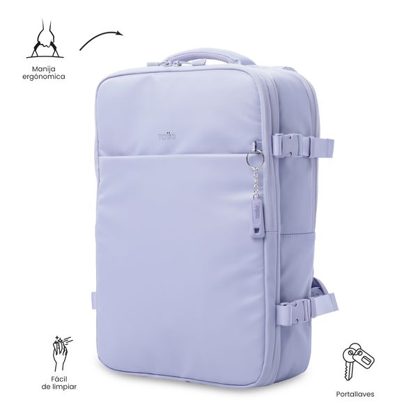 Morral de Viaje Expandible Grow Porta PC16 para Mujer