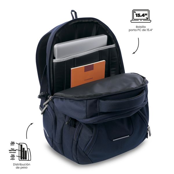 Morral Tactico Porta PC 154 Polixan 20 para Hombre