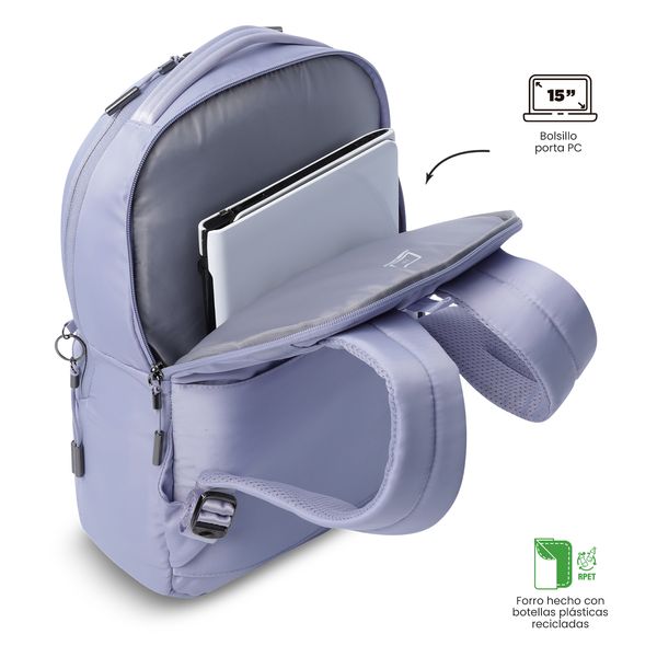 Morral Ejecutivo Porta PC 15 Roxanne para Mujer