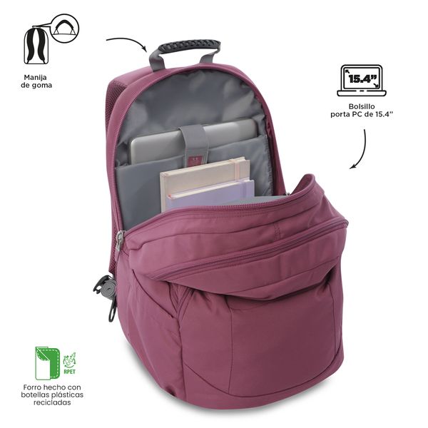 Morral Universitario Porta PC 154 Krimmler 20 para Mujer