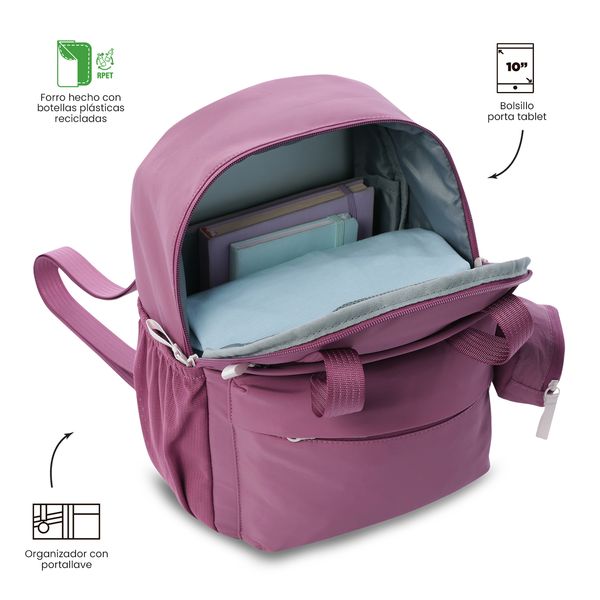 Morral Universitario Porta Tablet 10 Suzuka para Mujer