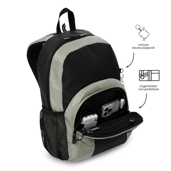 Morral Universitario Teck 30 Porta PC 13 para Hombre