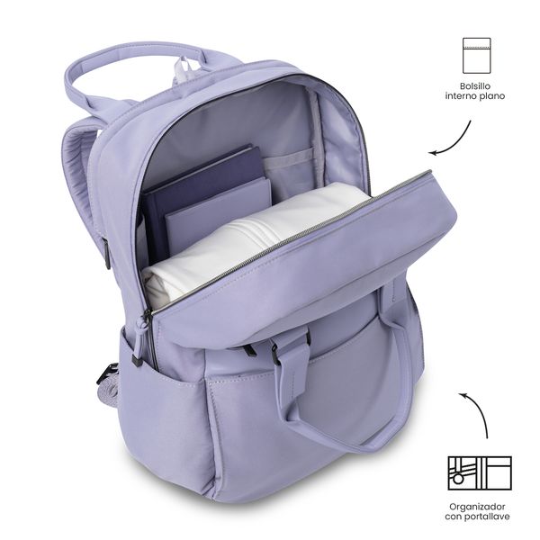 Morral Ejecutivo Porta PC 14 Toscana para Mujer