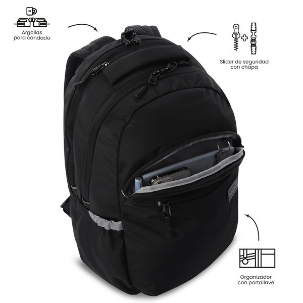 Morral Universitario Porta Unisex PC 154 Indo