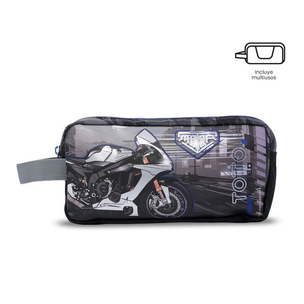 Combo Escolar Nino X3 Maleta Ruedas+Lonchera+Multiuso Helmet Racer para Nino