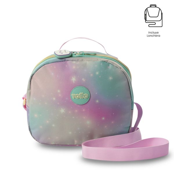 Combo Escolar Nina X3 Maleta Ruedas+Lonchera+Multiuso Mellow para Nina