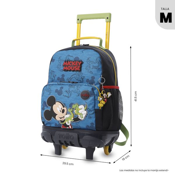 Maleta Nino con ruedas Mickey Mediano para Nino