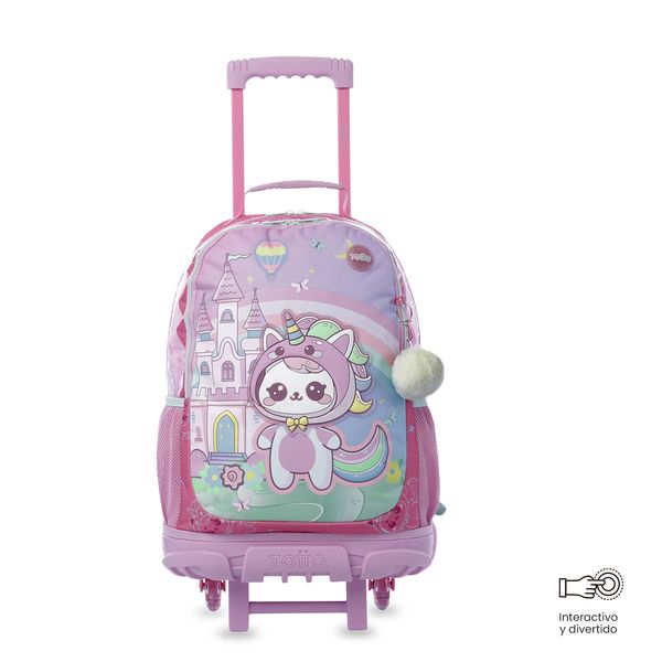 Maleta Nina con ruedas Magic Spark Grande para Nina