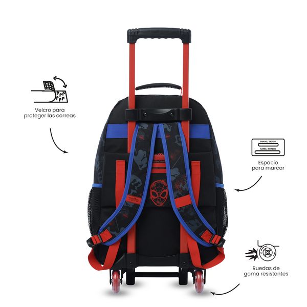 Maleta Nino con ruedas Spiderman Hero Grande para Nino