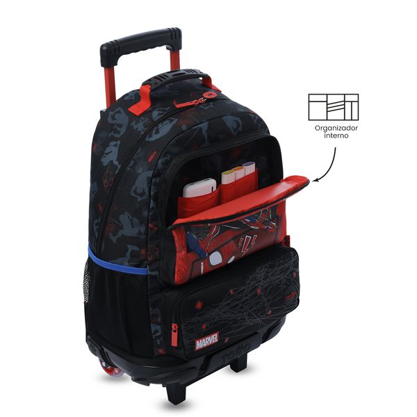 Maleta Nino con ruedas Spiderman Hero Grande para Nino