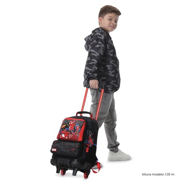 Maleta Nino con ruedas Spiderman Hero Mediano para Nino