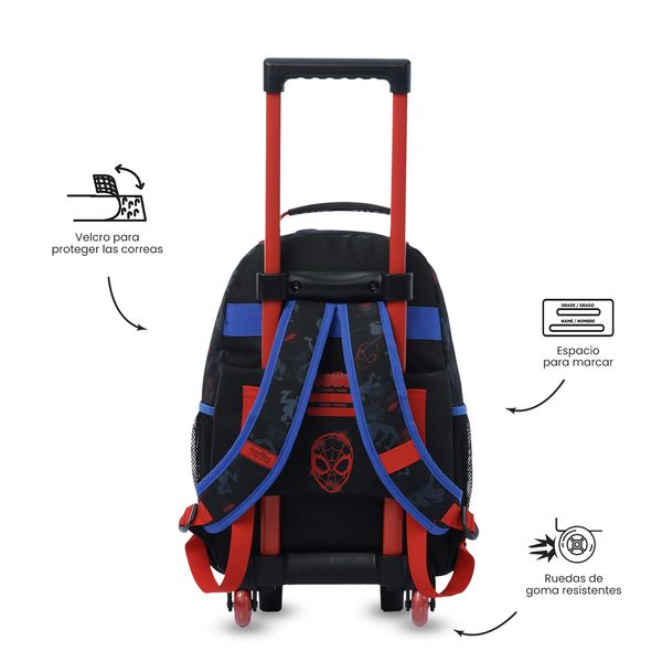 Maleta Nino con ruedas Spiderman Hero Mediano para Nino