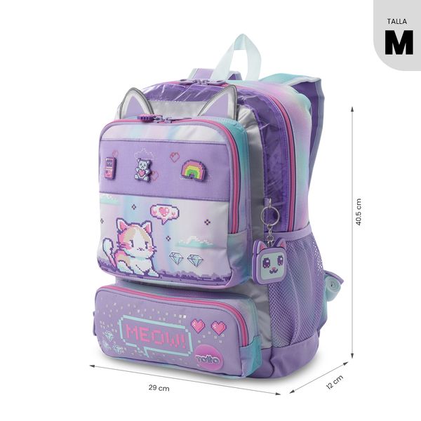 Morral Nina Andy Cat Mediano para Nina