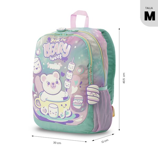 Combo Escolar Nina X3 Morral +Lonchera+Multiuso Mellow para Nina