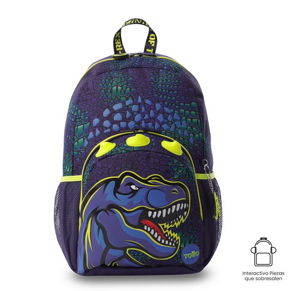 Morral Nino Dino Rock Grande para Nino