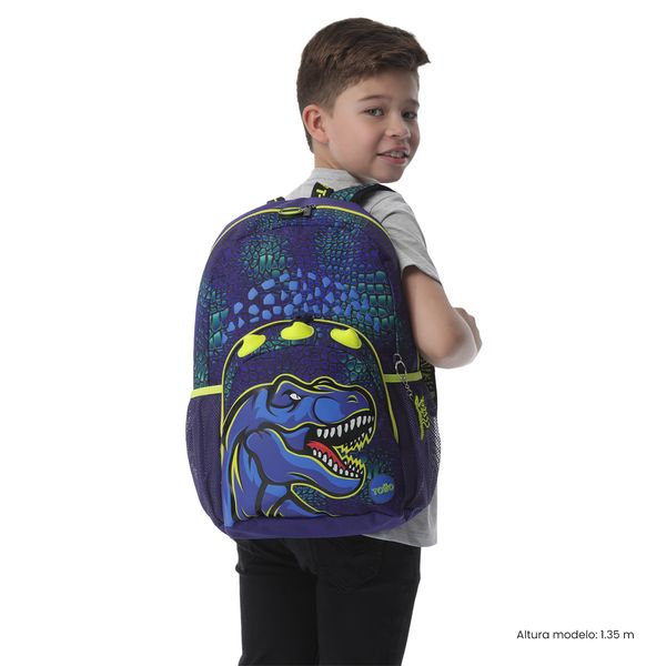 Morral Nino Dino Rock Grande para Nino