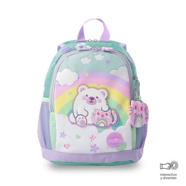 Morral + Libro Para Colorear Little Magic Nina Pequeno para Nina