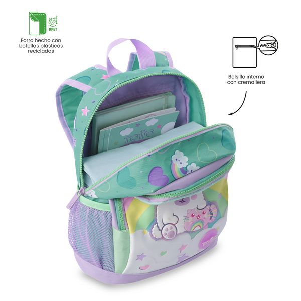 Morral + Libro Para Colorear Little Magic Nina Pequeno para Nina