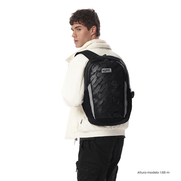Morral Marvel Black Mediano para Hombre