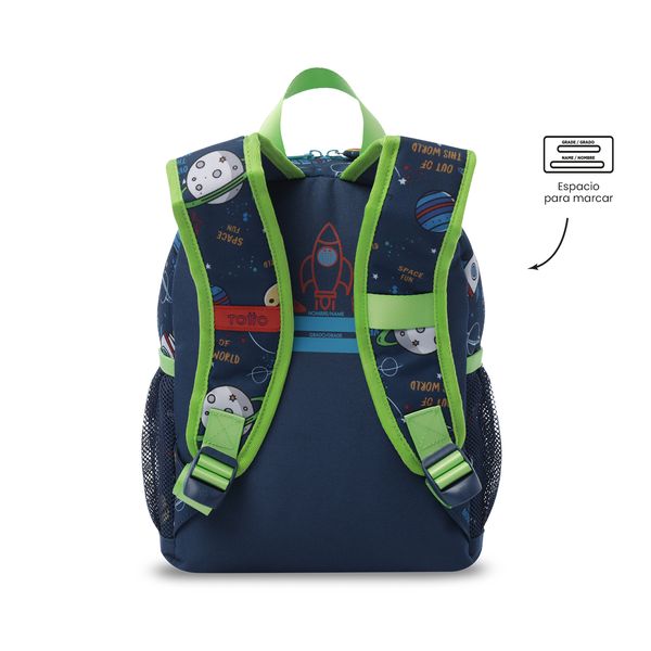 Morral + Libro Para Colorear Panda Space Nino Pequeno para Nino