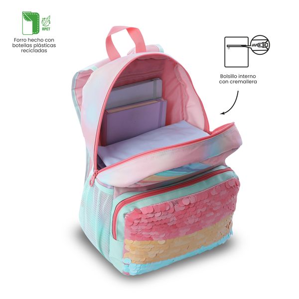 Morral Nina Rainbow Star Mediano para Nina