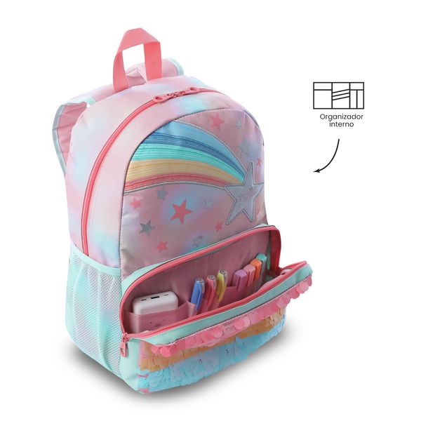 Morral Nina Rainbow Star Mediano para Nina