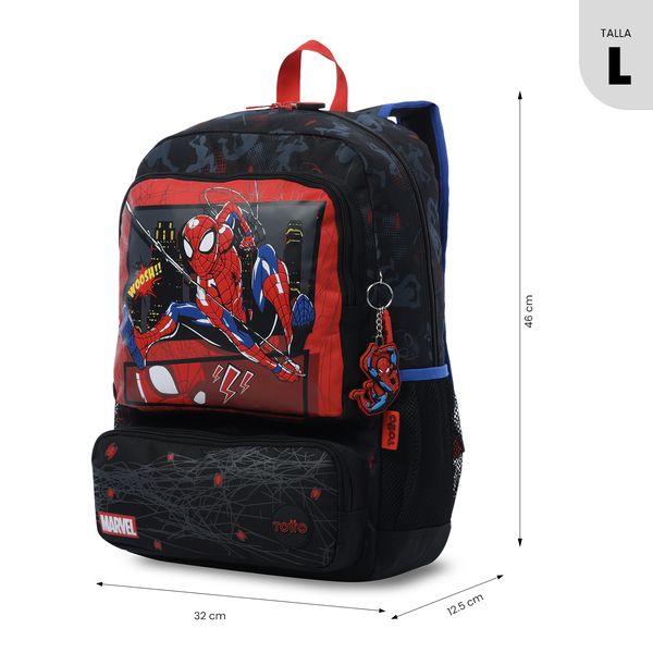 Morral Nino Spiderman Hero Grande para Nino