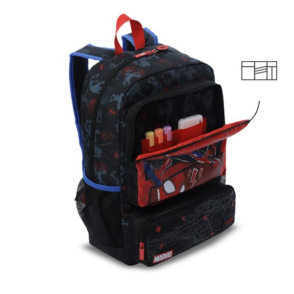 Morral Nino Spiderman Hero Grande para Nino