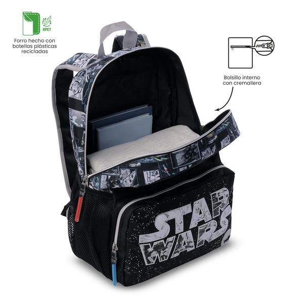 Morral Nino Star Wars Jedi Mediano para Nino
