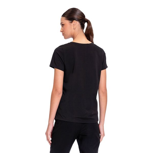 Camisa Estampada Thinky Manga Corta para Mujer