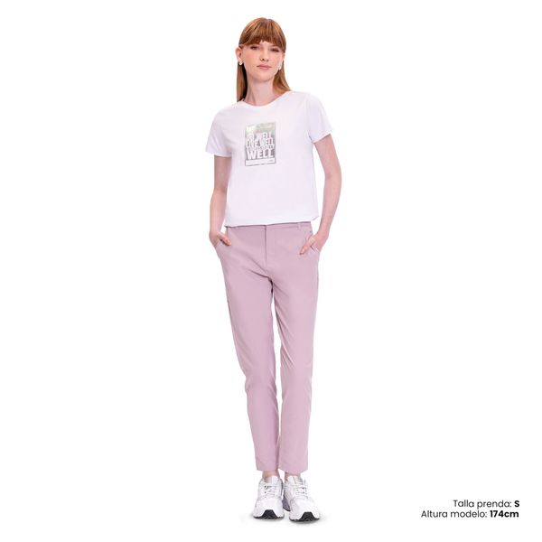 Camisa Estampada Prime Manga Corta para Mujer