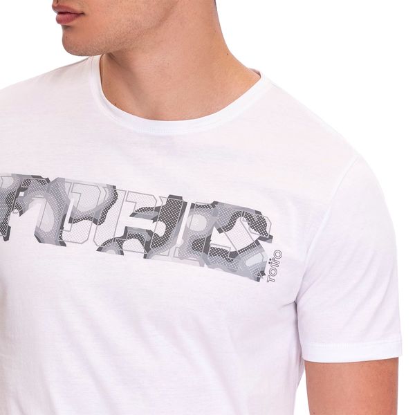 Camisa Estampada Atena Manga Corta para Hombre