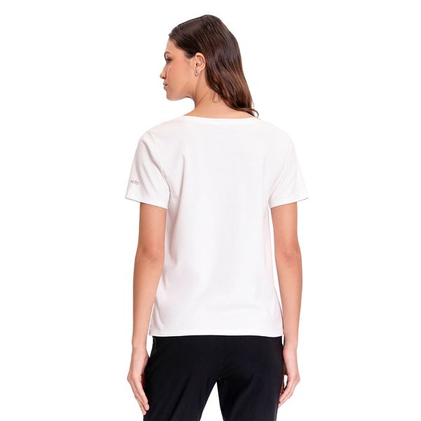 Camiseta para Mujer Unicolor Viny Manga Corta